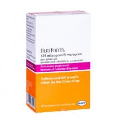 Flutiform Inhaler - Asthma Treatment(Fluticasone & Formoterol)