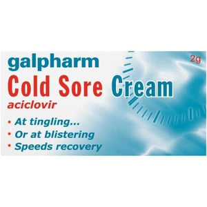 Galpharm Cold Sore Cream 5% 2g.