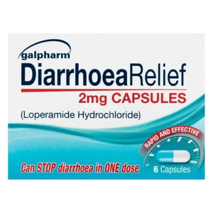 Galpharm Diarrhoea Relief 2mg Capsules 6s.