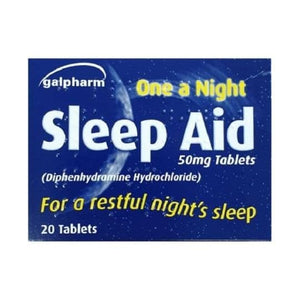 Galpharm One a Night Sleep Aid 50mg Tablets 20s.