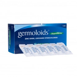 Germoloids Suppositories | Piles treatment with anaesthetic