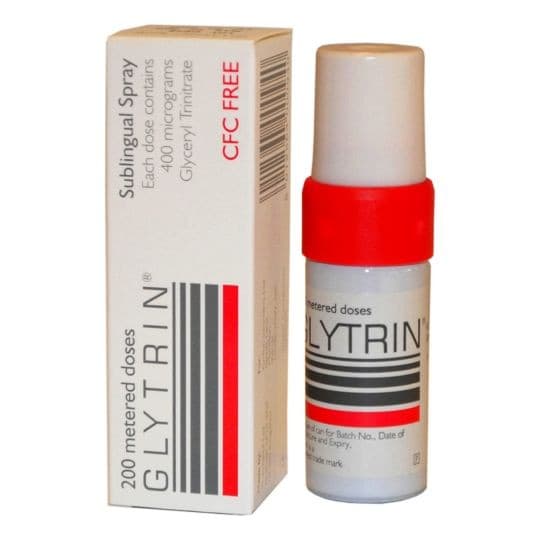 Glytrin 400mcg Sublingual Spray 200 Dose.
