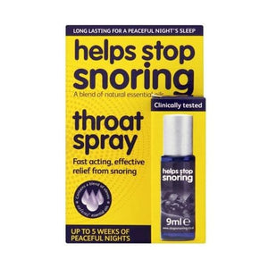 Helps Stop Snoring Throat Spray 9ml.
