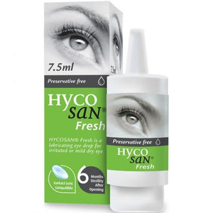 Hycosan Fresh Lubricating Eye 7.5ml Drops