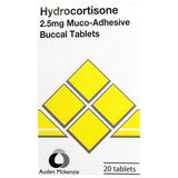 Hydrocortisone 2.5mg Muco-Adhesive Buccal Tablets 20s