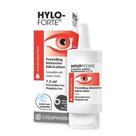 Hylo-Forte Lubricating Eye Drops 