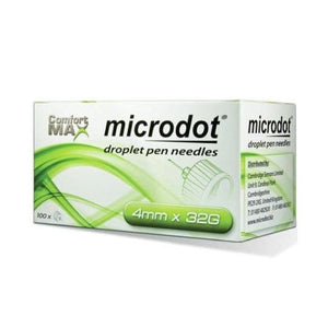 Microdot Droplet Pen Needles.