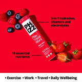 Phizz Mixed Berry 3 in 1 Multivitamin Hydration Tablets 20 Tablets