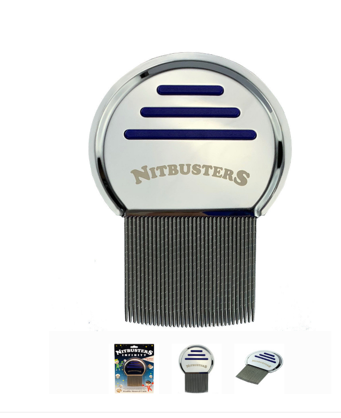 Nit Removal Comb with Spiral Grooves