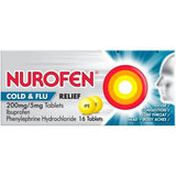 Nurofen Cold & Flu Relief Tablets 16s.