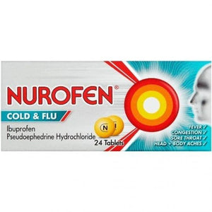 Nurofen Cold & Flu Tablets 24s.