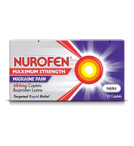 Nurofen Maximum Strength Migraine Caplets.
