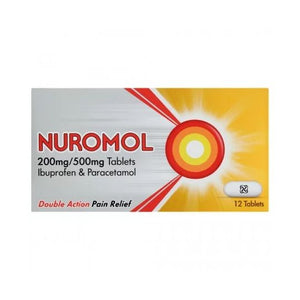 Nuromol 200mg/500mg Tablets 12 Tablets