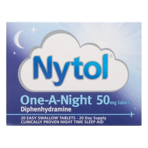 50mg Nytol One-A-Night Tablets 20s