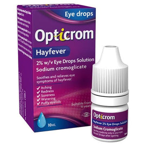 Opticrom Hayfever Eye Drops - 10ml