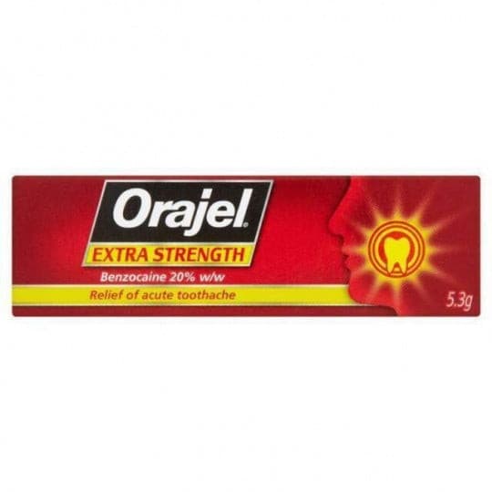 Orajel Extra Strength Dental Gel 5.3g