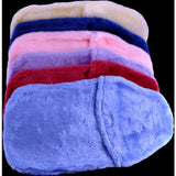 Hot Water Bottle with Faux Fur Cover.