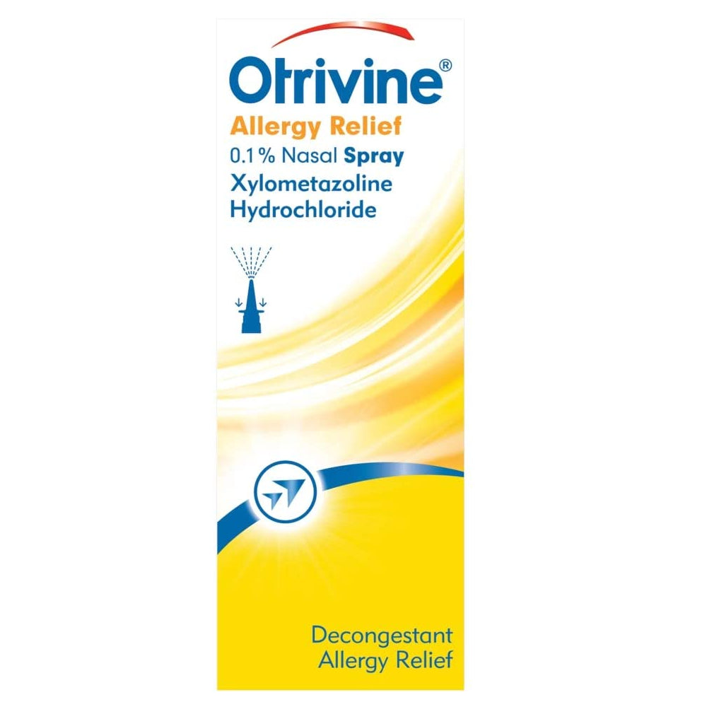 Otrivine Allergy Relief 0.1% Nasal Spray 10ml