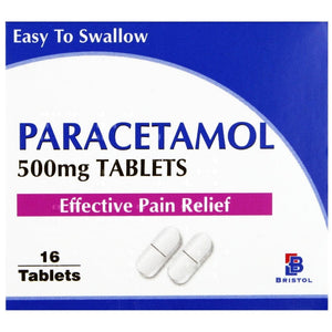 Paracetamol 500mg Tablets.