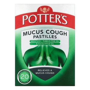 Potter's Mucus Cough Pastilles 20s