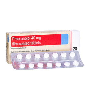 Propranolol Tablet 10mg / 40mg.