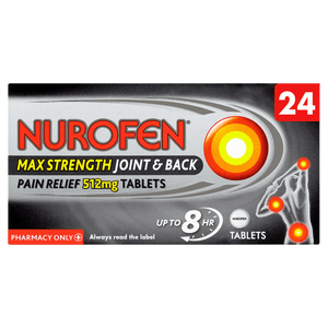 Nurofen Pain Relief Max Strength 512mg Tablets 24s