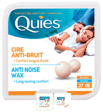 Quies Earplugs Pure Wax 8 Pairs - Anti Noise Wax