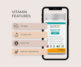 Vitamin D3 800IU (28 Daily Capsules)