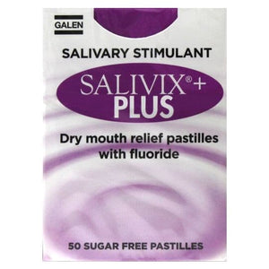 Salivix Plus Dry Mouth Relief Sugar Free Pastilles 50s