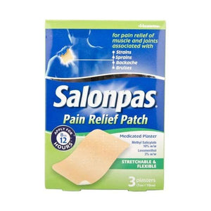 Salonpas Pain Relief Patch – 3 Patches. UK