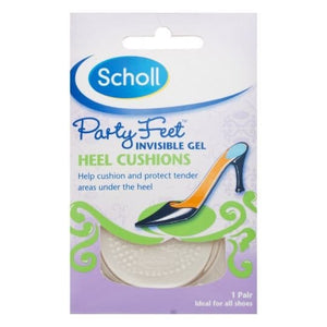 Scholl Party Feet Invisible Gel Heel Cushions