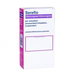 Sereflo Inhaler UK Online Evohaler/Inhaler 125mcg & 250mcg