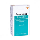 Serevent (Salmetarol) Evohaler 25mcg & Accuhaler 50mcg