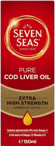 Seven Seas Cod Liver Oil Max Strength - 150ml