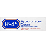 HC45 Hydrocortisone 1% w/w Acetate Cream - 15g