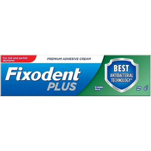 Fixodent Plus Premium Denture Adhesive Cream