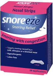 Snoreeze Nasal Strips Large 10 Applications