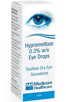 Hypromellose Eye Drops 0.3% – 10ml