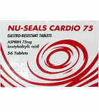 Nu-Seals Asprin 75mg 56s