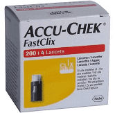 Accu-Chek Fastclix Lancets 204 Lancets