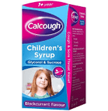 CalCough Childrens Syrup 125ml (Blackcurrant Flavour)