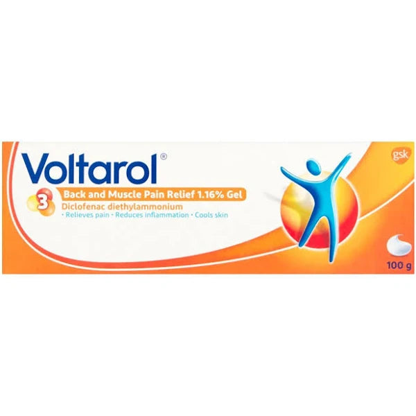 Voltarol Back and Muscle Joint Pain Relief 1.16% Gel Osteoarthritis