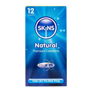 Skins Condoms Natural - 12 Condoms.