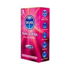 Skins Dots & Ribs Condoms
