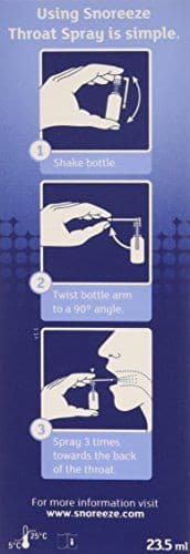 Snoreeze Throat Spray