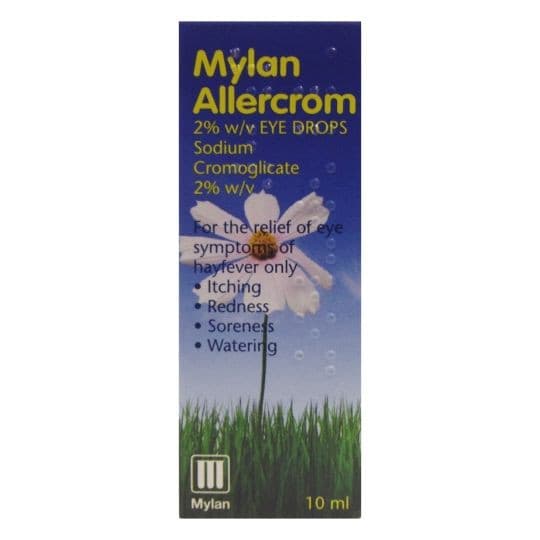 Sodium Cromoglicate Eye Drops 10ml.