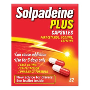 Solpadeine Plus Capsules 32s
