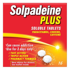 Solpadeine Plus Soluble Tablets 16s.