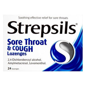Strepsils Sore Throat & Cough Lozenges 24s.