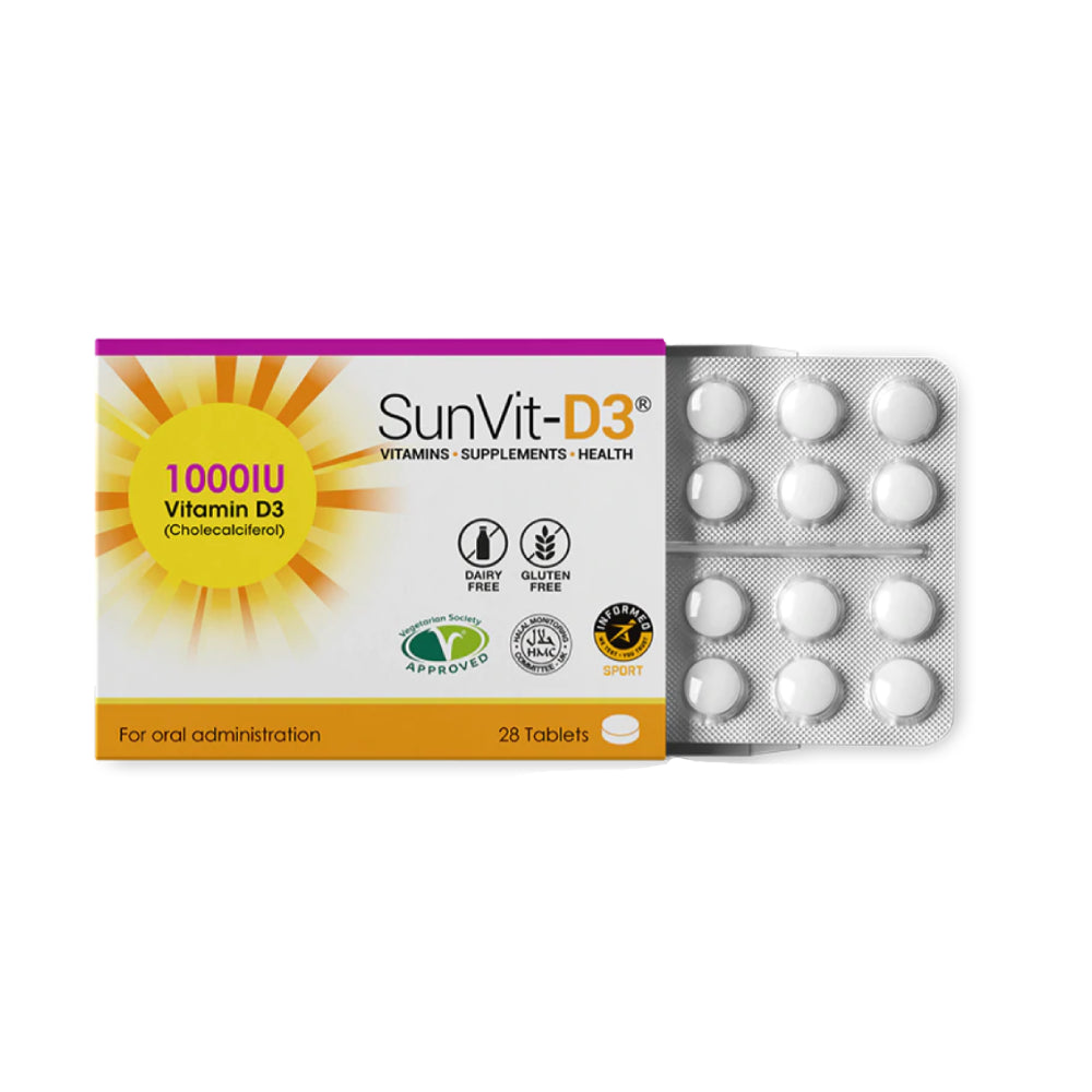 Vitamin D3 10,000IU (28 Weekly Tablets)
